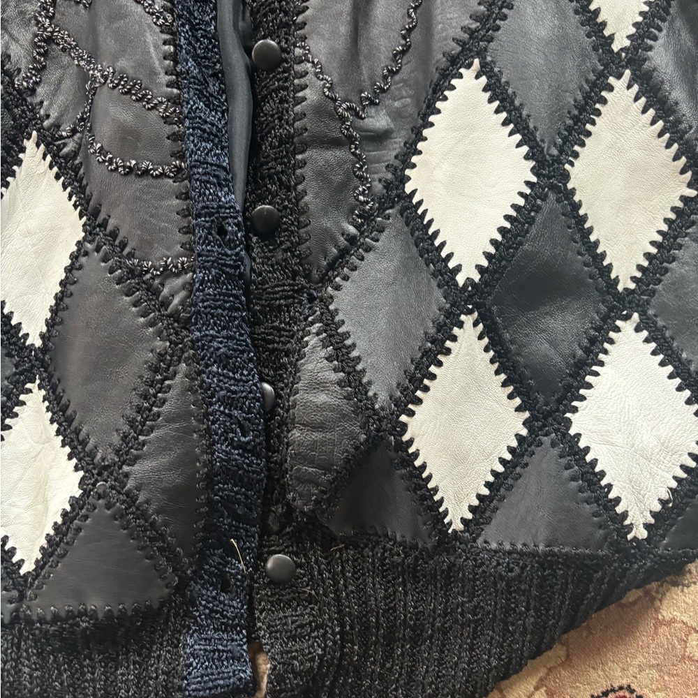 Talk The Walk Leather Patch Jacket - image 5